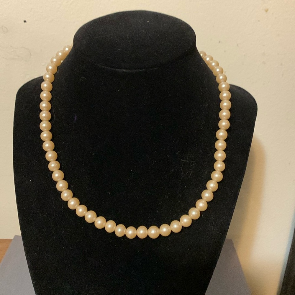 Vintage necklace 15”, signed Japan*